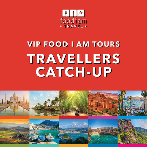 PRIVATE EVENT: VIP Food I Am Tours Travellers Catch-up | Sunday 8th March 2026 (3-5.30pm)