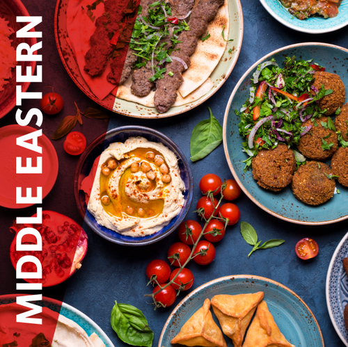 Middle Eastern - In the style of Ottolenghi, spices and aromatic dishes | Sunday 13th April 2025 (10am-2pm)